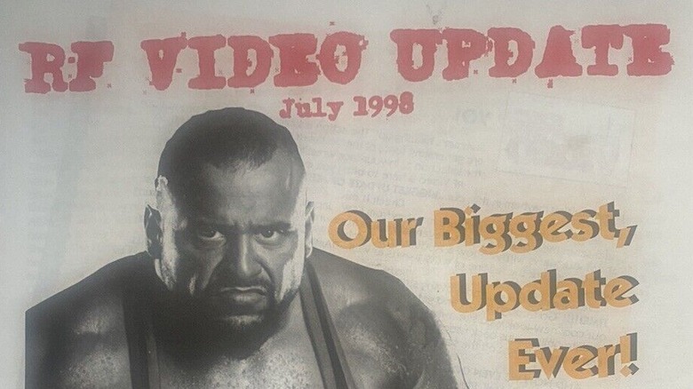 July 1998 RF Video update featuring ECW's Taz