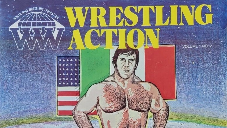 Bruno Sammartino on the cover of WWWF Wrestling Action