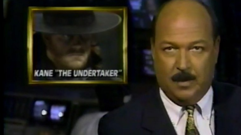 Gene Okerlund talking about Kane the Undertaker