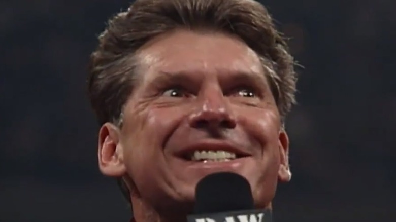 Vince McMahon smiling