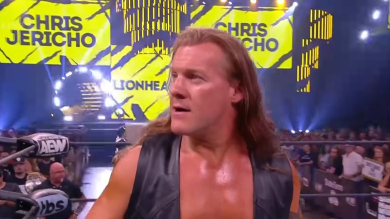 Chris Jericho in the ring