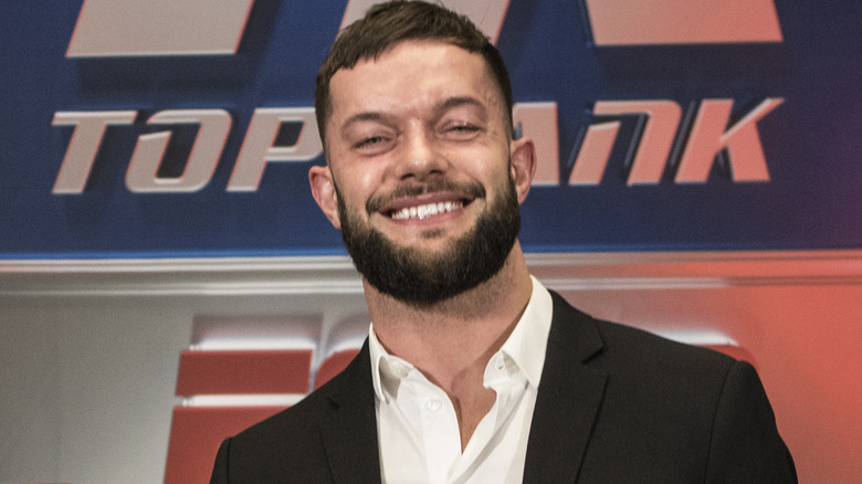 Finn Balor smiling