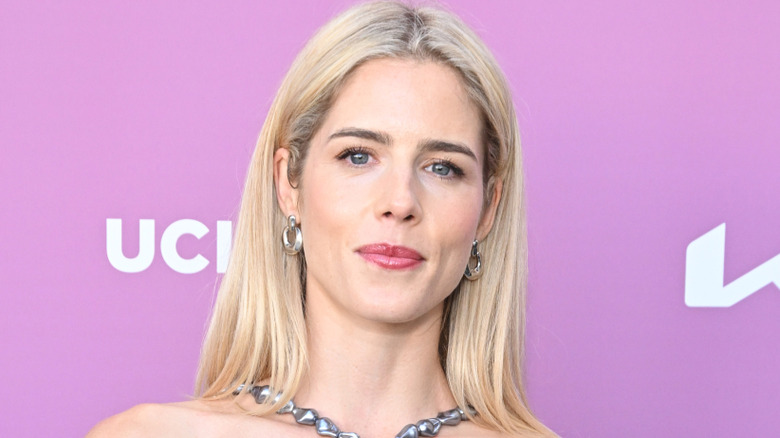 Queen of the Ring star Emily Bett Rickards at the film's festival premiere