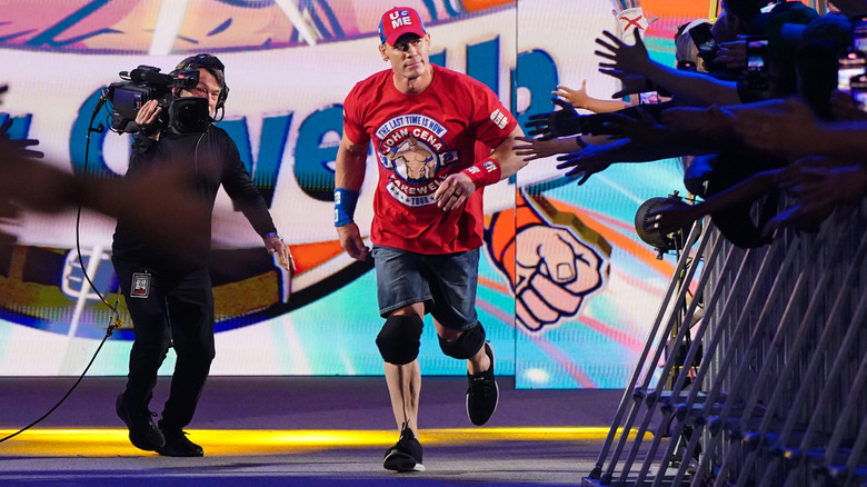 John Cena running