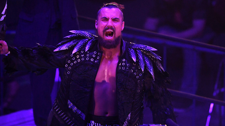 Marty Scurll shouting