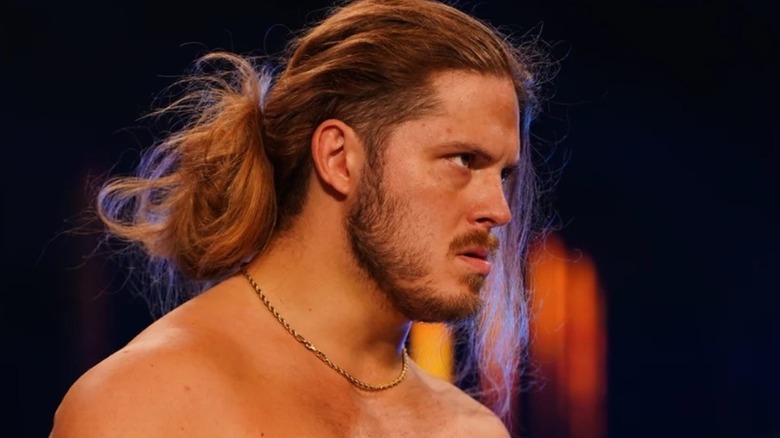 Joey Janela glares