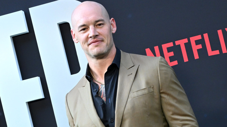 Baron Corbin during the premiere for Netflix's 