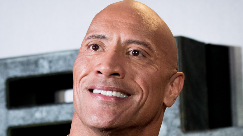 The Rock At A Promotional Event