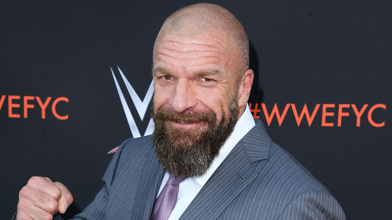 Paul "Triple H" Levesque smiling