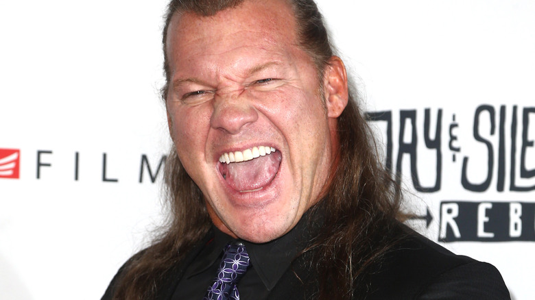 Chris Jericho mouth open