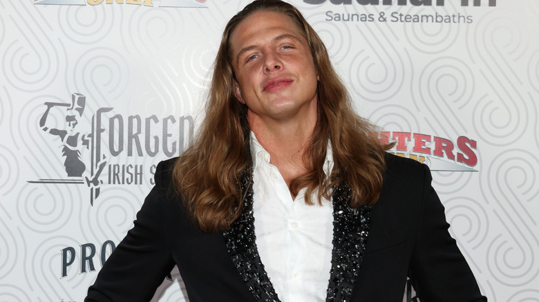 Matt Riddle at an event