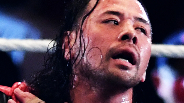 Nakamura With His Lips Open