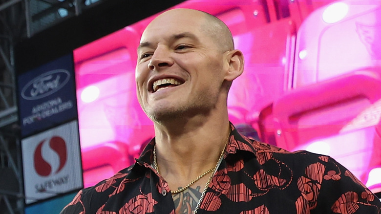 Baron Corbin smiling