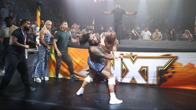 Damon Kemp and Eddy Thorpe throw haymakers at first-ever "NXT" Underground Match