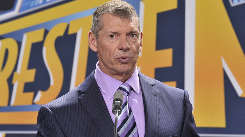 Vince McMahon speaking