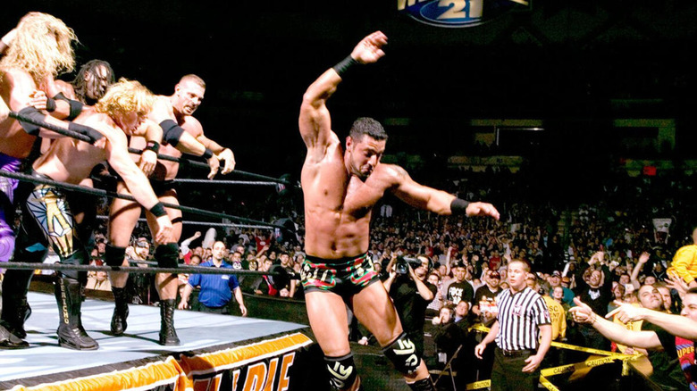 Muhammad Hassan in the Royal Rumble