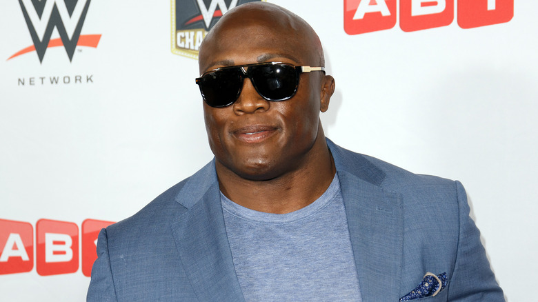 Bobby Lashley in shades