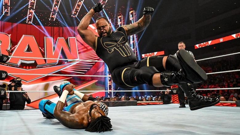 MVP drops an elbow on Cedric Alexander