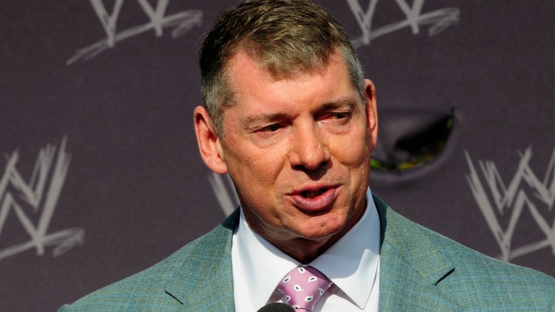 Vince McMahon smiling