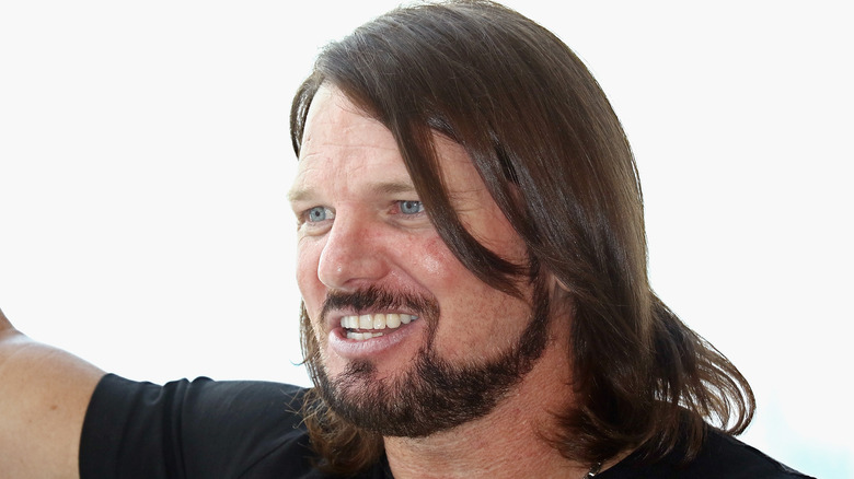 AJ Styles At A Promotional Event