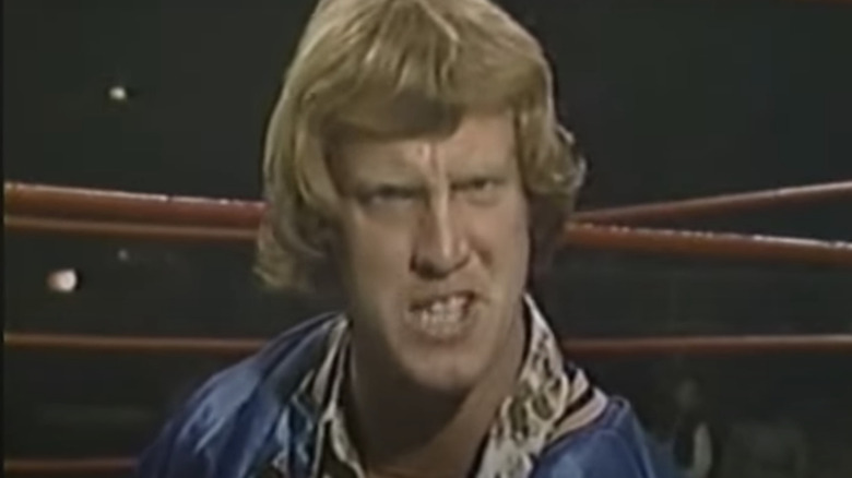 David Von Erich cuts a promo