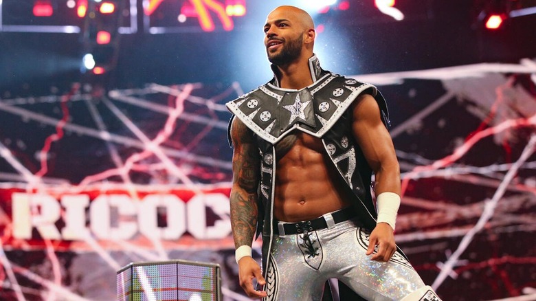 Ricochet stares out at the crowd.