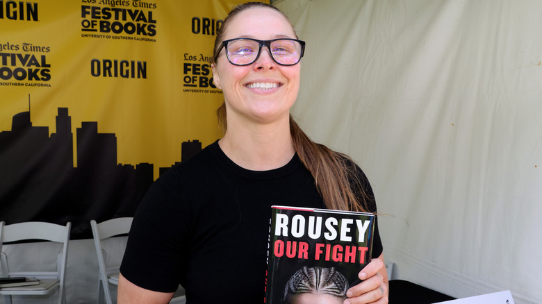 Ronda Rousey smiling 