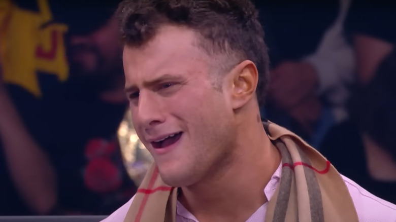 MJF with mouth open