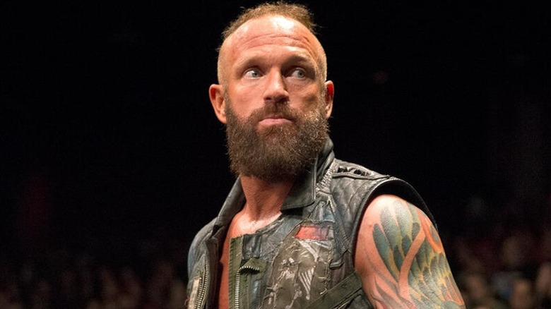 Eric Young looking away