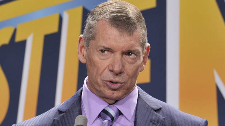 Vince McMahon speaking