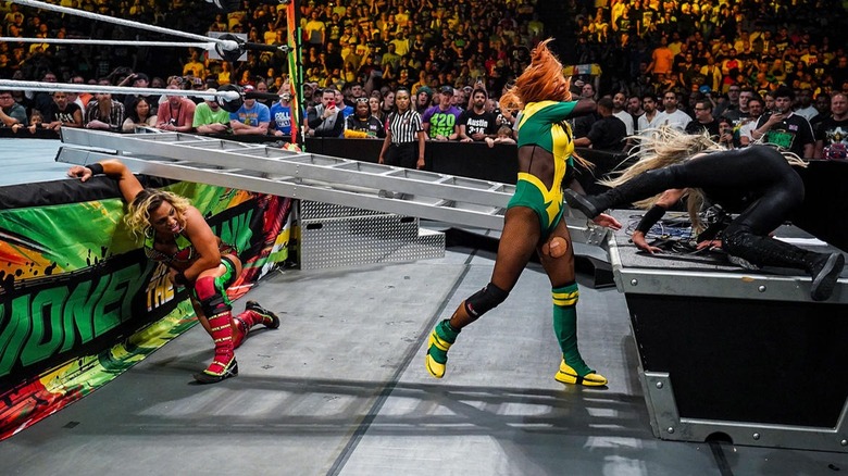 Becky Lynch And Others Battle At WWE MITB