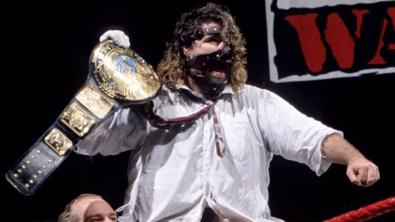 Mankind with world title
