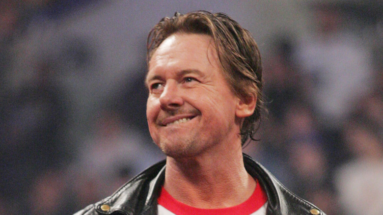 The late "Rowdy" Roddy Piper appearing in WWE