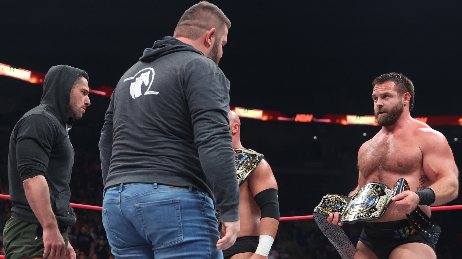 FTR Successfully Defend AEW Tag Titles, Confronted By Aussie Open On ...