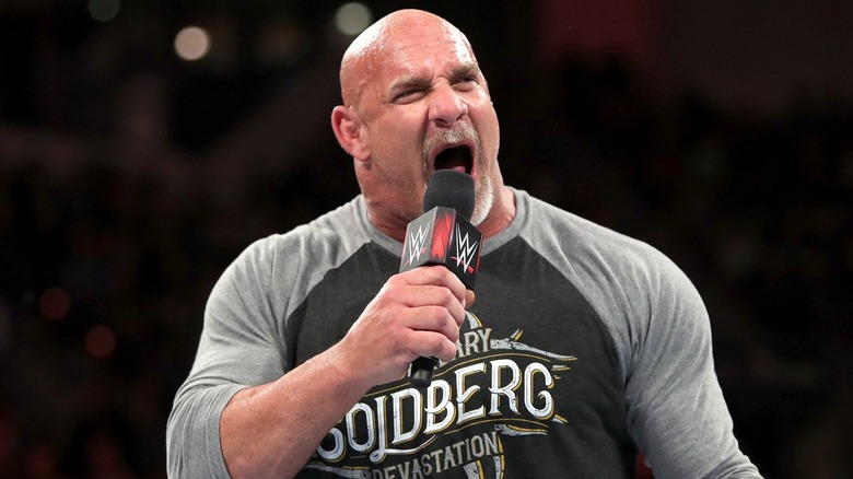 Goldberg on "WWE Raw"