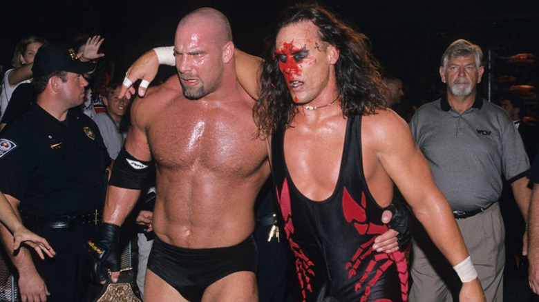 Goldberg and Sting in WCW