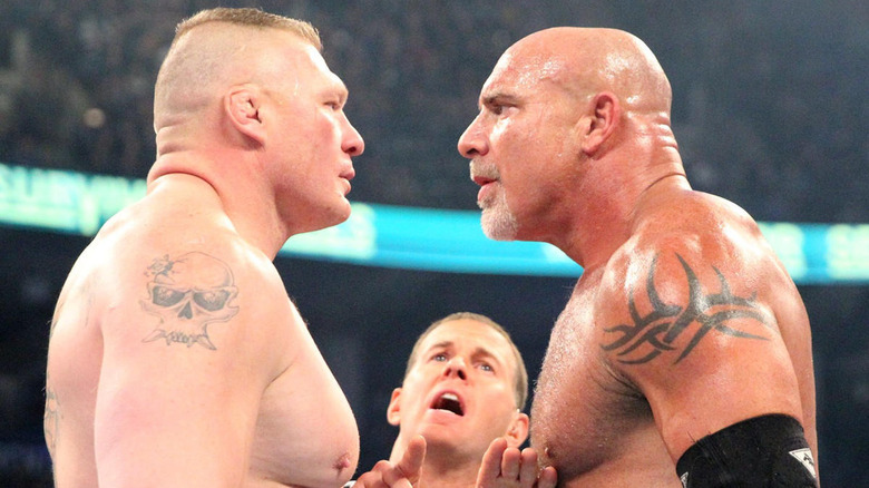 Brock Lesnar vs. Goldberg at Survivor Series 2016