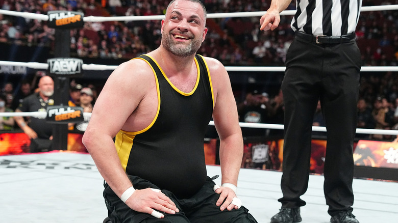 Eddie Kingston smiling