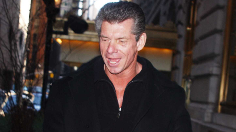 Vince McMahon yells