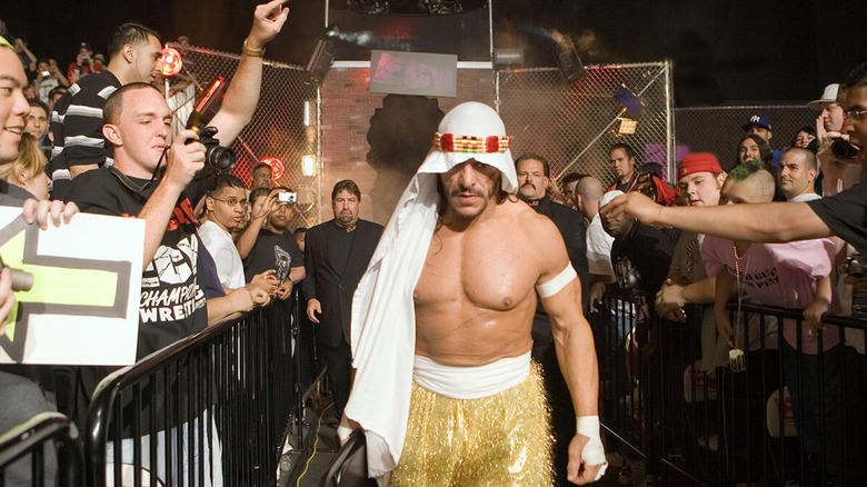 Sabu heads to the ring