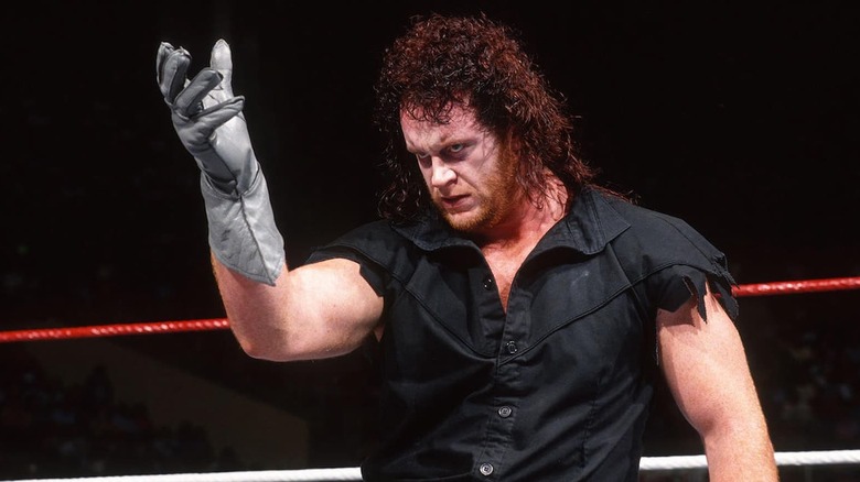 The Undertaker during a match