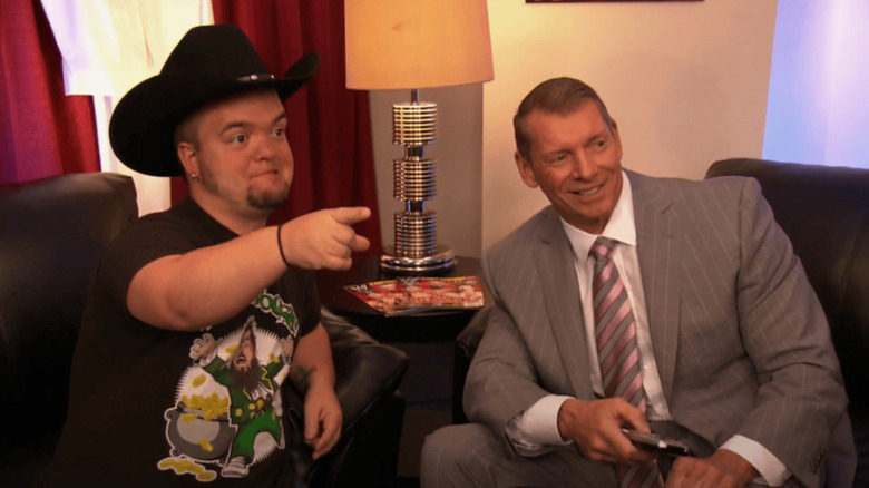 Hornswoggle and Vince McMahon