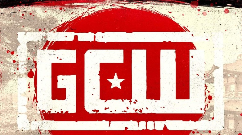 GCW logo over red dot