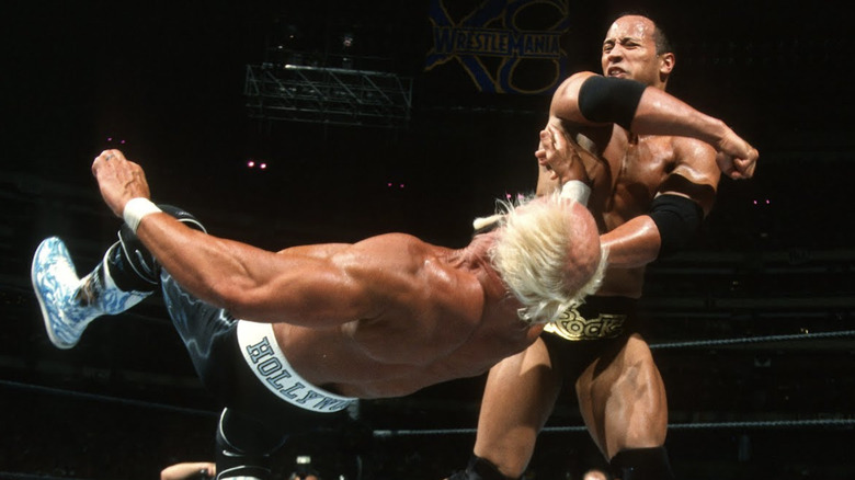 The Rock vs. Hulk Hogan