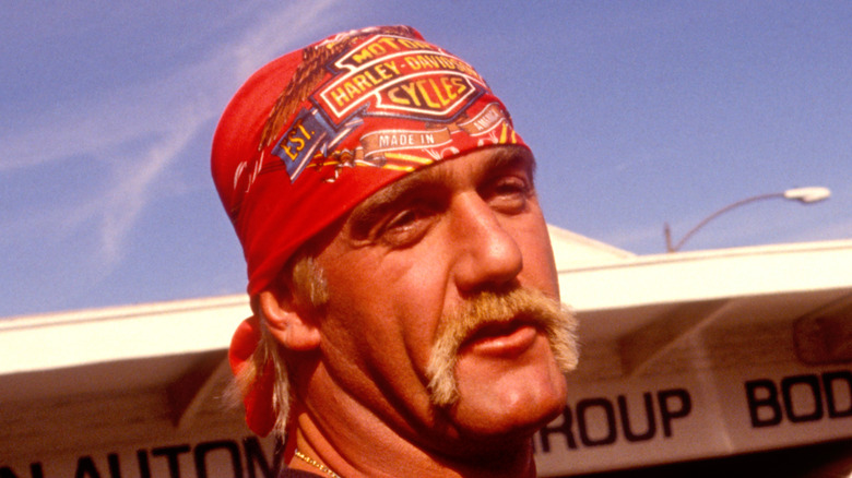 Hulk Hogan in Harley Davidson bandana