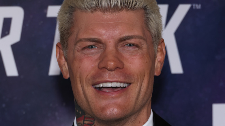 Cody Rhodes smiling