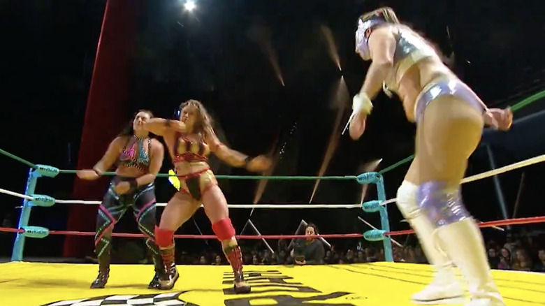 Maravilla & Deonna Purrazzo vs. Jordynne Grace & Sexy Star