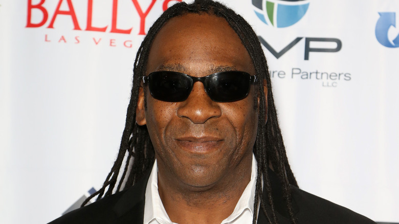 Booker T poses