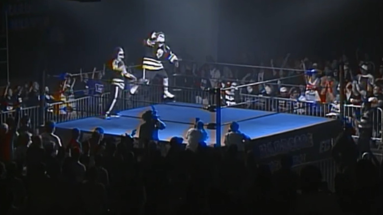 ICP performing in-ring at ECW