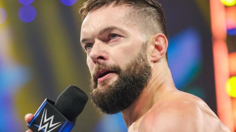 Finn Balor cuts a promo on "WWE SmackDown"